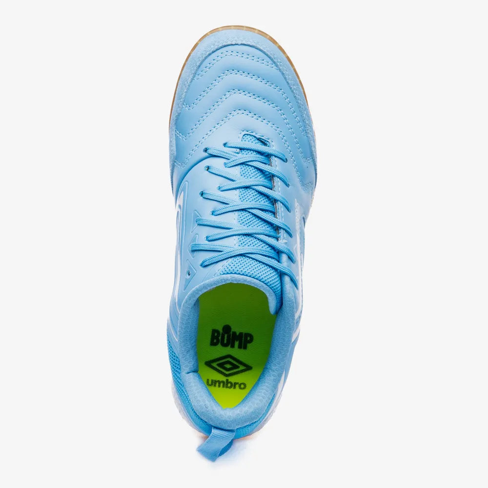 Chuteira Futsal Umbro Pro 5 Bump Baby Blue
